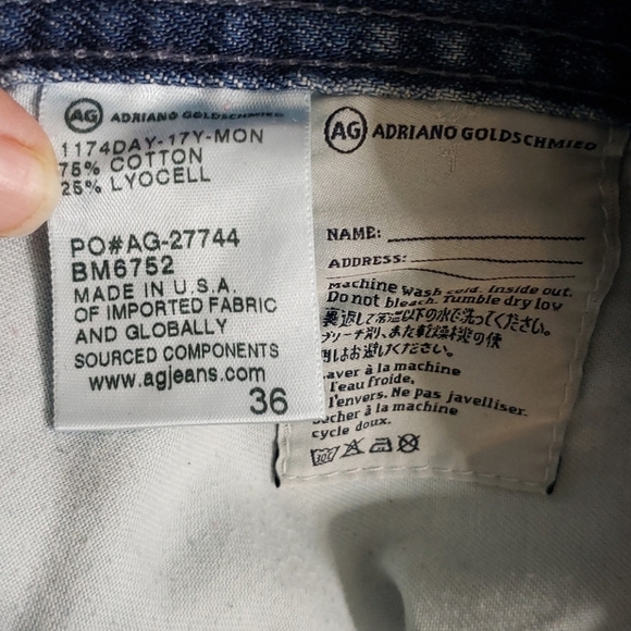 AG The Graduate Tailored Straight Jeans - Picture 7 of 7